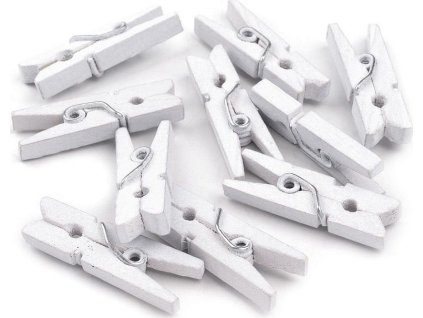 Dřevěný kolíček 4x25 mm (Balení 10 ks, Varianta 5 přírodní sv.)