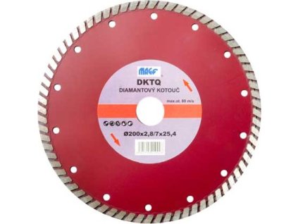 Diamantový kotouč TURBO EXCELLENT 200x25,4mm