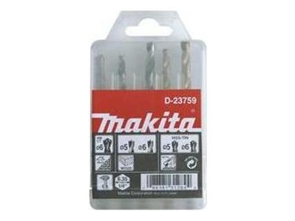 MAKITA - Sada vrtáků šestihran 1/4" - 5 ks