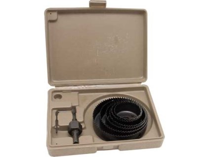 Sada 8 ks vykružovací pilky na dřevo 51-102mm