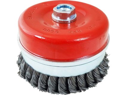 Kartáč hrnkový 125, copánkový S 0,50, závit M14x2