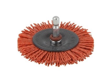 WOLFCRAFT - Kotouč nylonový drátěný kartáč 100x10mm