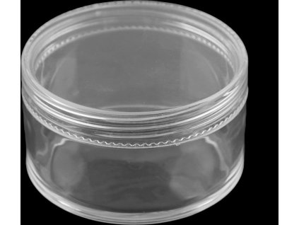 Plastová dóza 6x3,5 cm šroubovací (Varianta transparent, Balení 6 ks)