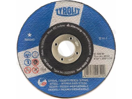 31493 34332874 kotouc rezny na ocel nerez tyrolit basic 150x1 6mm a46q bfb