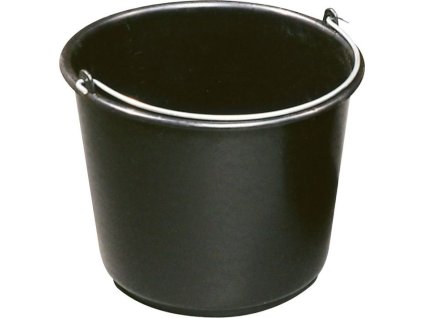 Vedro ReCycled® 10 lit, stavebné, plast, čierne