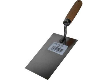 Nerezová zednická lžíce 180mm - dřevěná rukojeť