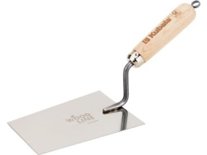 KUBALA - WOOD LINE lžíce zednická trapézová nerez 120x180x80mm - dřevěná rukojeť