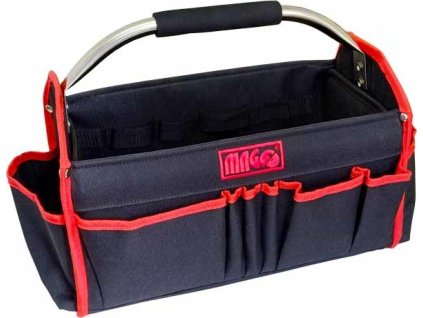 Taška na nářadí s kovovým držadlem 340x170x170 mm