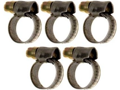 Sada hadicových spon W1 10-16mm - 5 ks