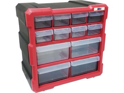 Skříňka plastová 8+4 šuplíky