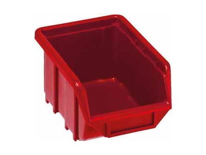 Zásobník 11x17x7,6 - červený