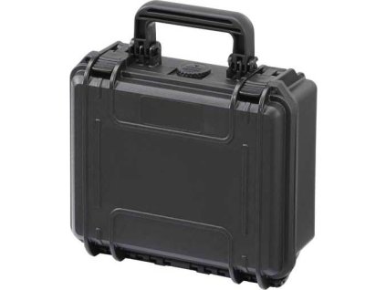 MAX Plastový kufr, 258x243xH 117,5mm, IP 67, barva černá