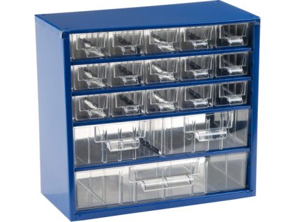 TOKOZ - Zásuvkový organizér 06 / 15S, 2M, 1L - RAL 5002 - Modrá (6760)