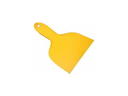 KUBALA - stěrka plastová 80mm - žlutá