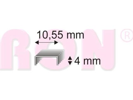 Čalounické spony 581/04 BL