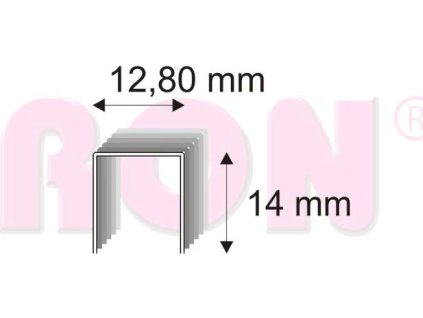 Čalounické spony 338/14-140 M