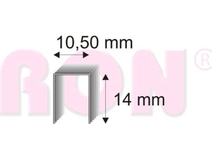 Čalounické spony 345/14 BL