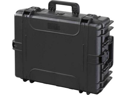 MAX Plastový kufr, 594x473xH 215mm, IP 67, barva černá