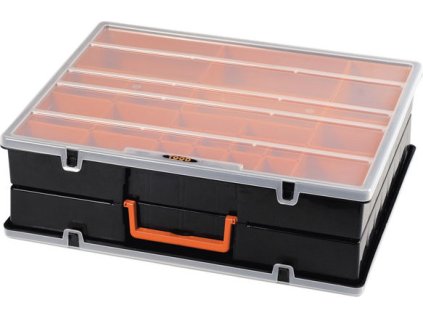 TOOD - Plastový organizér 420x350x125mm oboustranný - 44 pozic