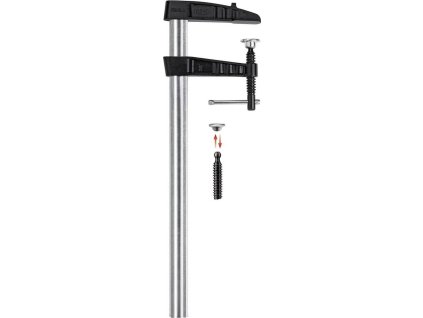 BESSEY - Šroubová svěrka z temperované litiny TGK s kolíkovou rukojetí 1500/120