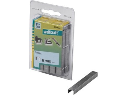 WOLFCRAFT - Spona široká čalounická typ 050, 10,55mm výška 6mm, 2000ks