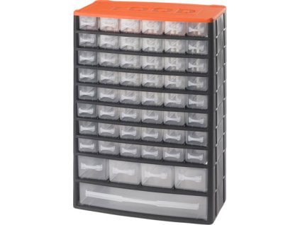 TOOD - Plastová skříňka 53 šuplíků 330x170x480mm