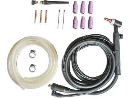 TIG hořák WP-17V - 3m/10-25 (SV125-O) s příslušenstvím