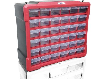 Skříňka plastová 36 šuplíků