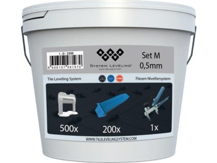 System Leveling - aplikační SET 500/200/1 - 0,5mm