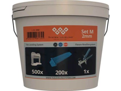 System Leveling - aplikační SET 500/200/1 - 2mm