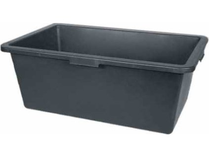 Maltovník obdélníkový 90l - černý