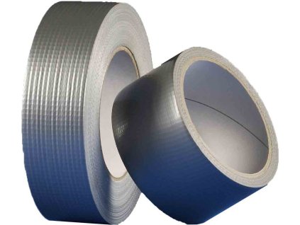 Den Braven - univerzální textilní páska 50mm/50m - stříbrná