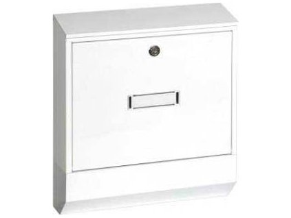 MARS - schránka na dopisy pozinkovaný plech 6301 - bílá