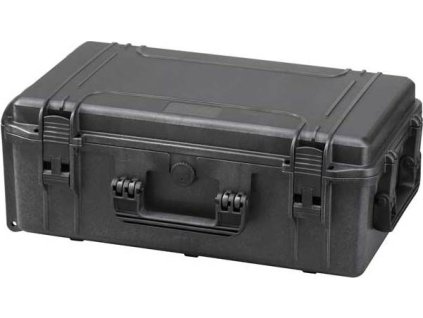 MAX Plastový kufr, 574x361xH 225mm, IP 67, barva černá