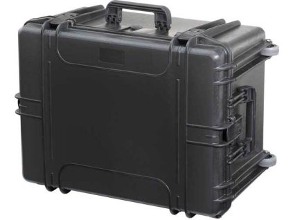 MAX Plastový kufr, 687x528xH 366mm, IP 67, barva černá