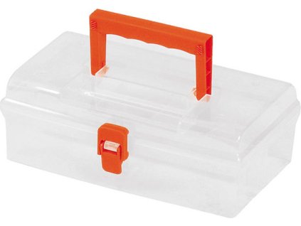 TOOD - Plastový kufr 10" 250x150x90mm - transparentní