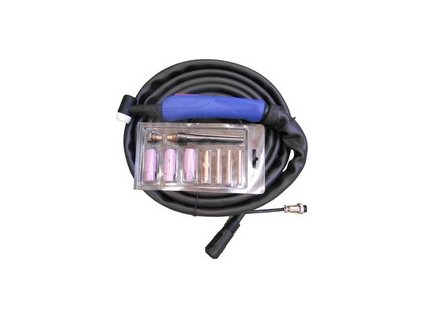 TIG hořák WP-26 - 4m/35-70, (SV160-T) s příslušenstvím