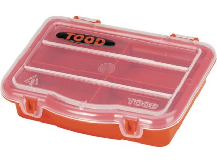TOOD - Plastový organizér 120x90x30mm - 4 přepážky