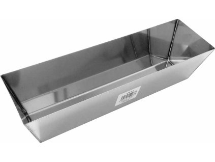 MAGG míchací nádoba vanička nerez pro sádrokartonáře, délka 320mm, šířka 70mm, výška 90mm