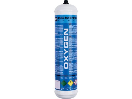 KEMPER Walkover Oxygen kyslíková kartuše 950 ml pro mini autogen Oxykit