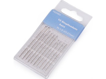 Jehly látací krátké (Varianta nikl, Balení 1 karta)