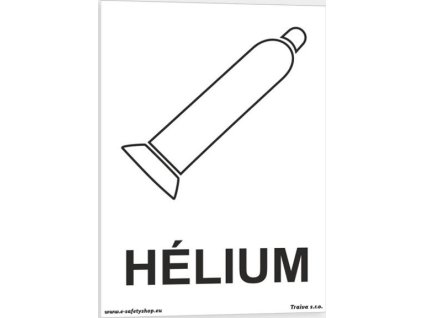 Hélium (Verze Samolepka 148 x 210 mm (A5) tl. 0.1 mm - Kód: 09351)