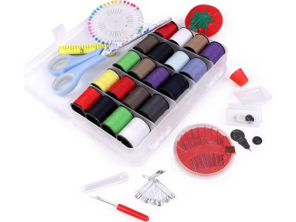 Sada na šití v boxu (Varianta viz foto, Balení 1 sada)