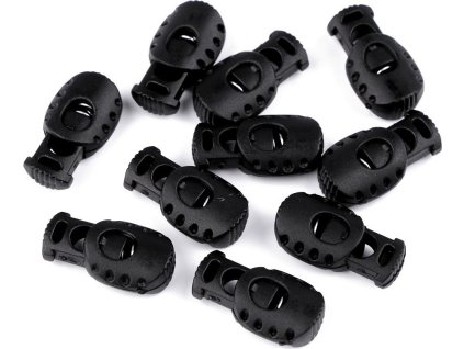 Brzdičky 15x27 mm (Balení 10 ks, Varianta černá)