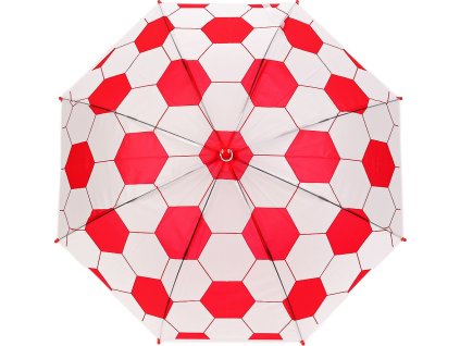 Dětský vystřelovací deštník fotbal (Balení 1 ks, Varianta 1 červená)