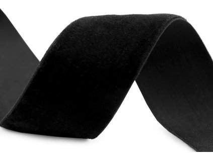 Pružná sametka šíře 30 mm (Balení 1 m, Varianta černá)
