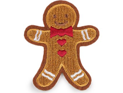 Nažehlovačka perníček (Balení 10 ks, Varianta béžová tm.)