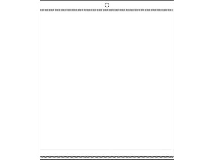 PP sáček s lepicí klopou a závěsem 20x24 cm (Varianta transparent, Balení 100 ks)