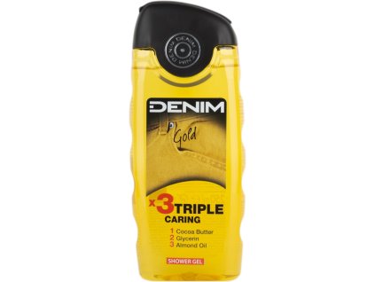 denim pansky sprchovy gel gold 250 ml