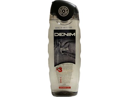 denim pansky sprchovy gel black 400 ml